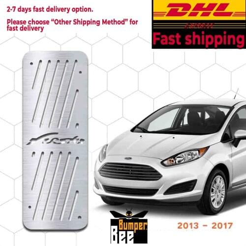 Ford Fiesta 2013 2014 2015 2016 2017 Car Accessories ABS Chrome Foot Rest Pedal Body Molding Moulding Trim