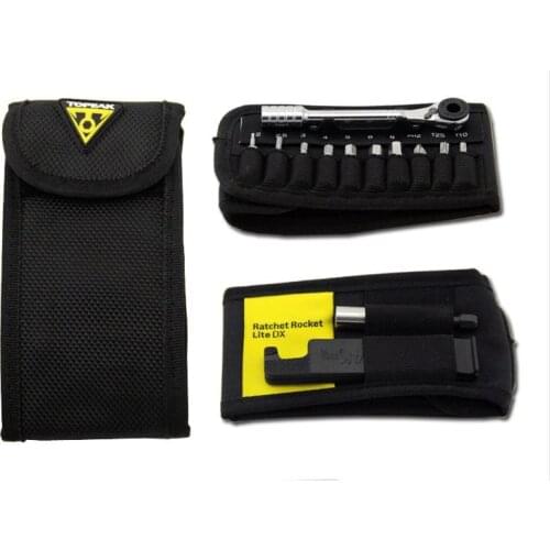 Topeak TT2524 Ratchet Rocket Lite DX Bicycle Hex Torx Wrench 15 in 1 Tool Kits Cycling Repair Tools Portable Bike Mini Tool Set