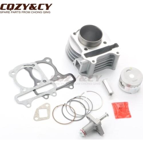 Scooter 50mm Big Bore Cylinder Kit & chain tensioner for SYM Symply 50 Orbit 1 Fiddle 2 50cc upgrade 100cc 4T AC AW05W