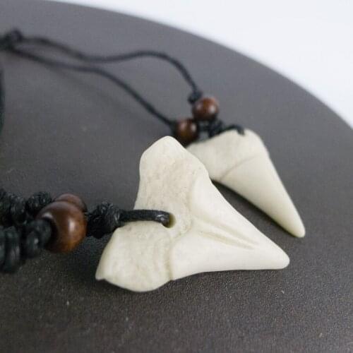 Man Pendants Teetch limitation Yak Bone Material Bone Art Necklace Pendant Vintage Mens adjustable Rope Necklaces #GZ327