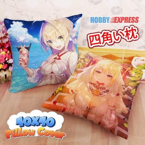 Hobby Express Nero Claudius Fate Grand Order 40x40cm Square Anime Dakimakura Throw Pillow Cover FBZ661