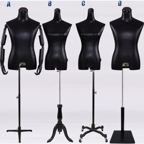 New Fashionable Black Fabric Mannequin Dressmaker Mannequin Best Quality On Display