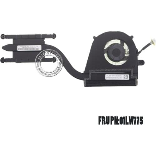 New Heatsink CPU Cooling Fan for Lenovo ThinkPad S2 L380 3rd Gen L380 Yoga FRU 01LW775 01LW776 40M59653AA