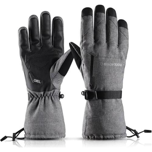 Skiing Gloves Men Women Winter Warm Gloves Windproof Snow Gloves Water Resistant Sports Gloves For Skiing Cycling Climbing