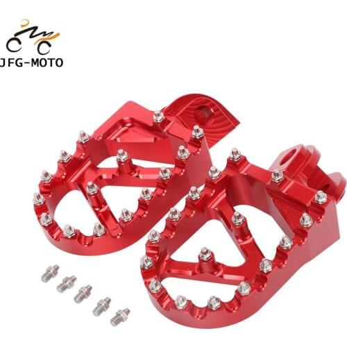 Motorcycle CNC 2T 4T Footrest Footpeg Foot Pegs Pedals Rests For Beta 200RR 300RR 350RR 390RR 400RR 430RR 450RR 480RR 498RR
