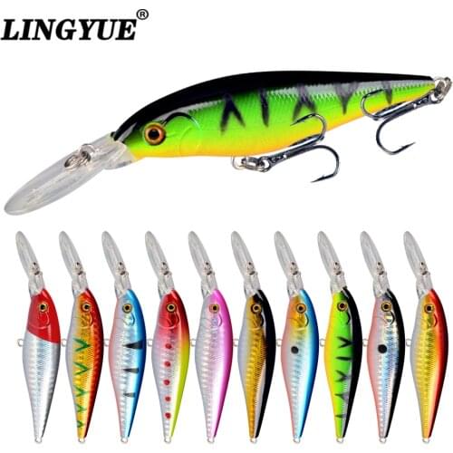 New Arrival 11cm/10g Minnow Fishing Lures 10 Color Available Crankbaits Hard Baits Artificial Lifelike Plastic Fishing Tackle