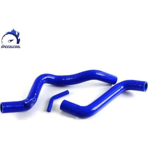Silicone Radiator Coolant Pipe Tube Hose Kit For Ford Focus ST MK1 ST170 2002 2003 2004