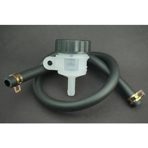 BRAKE RESERVOIR FLUID BOTTLE MOTORCYCLE MASTER CYLINDER FRONT CAP WITH HOSE SET