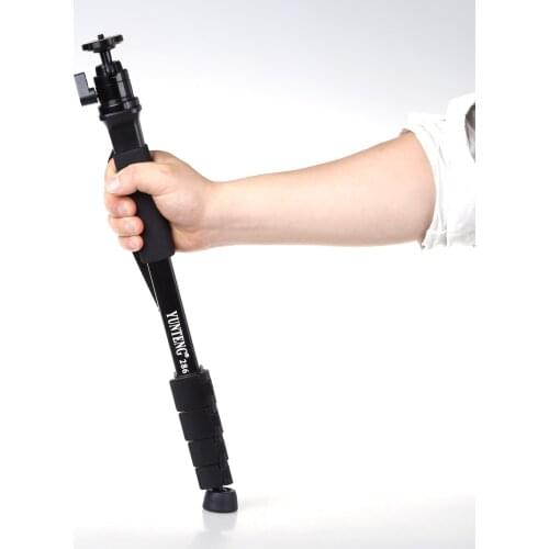 YunTeng 286 150CM Aluminum Monopod Unipod & Ball Head For DSLR Camera