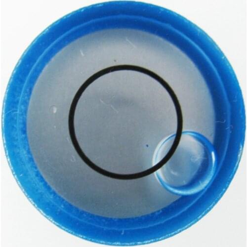 16*6mm Circular spirit level Glass bubble level Round glass vial Circular water level meter