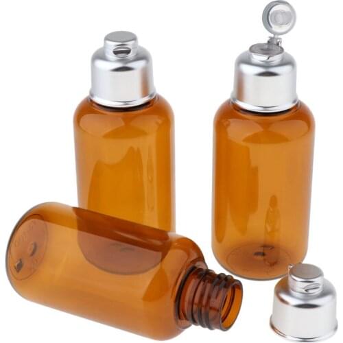 3pcs DIY Bottle Of Cream / Lotion / Shampoo / Oil Bottle Travel Bottle