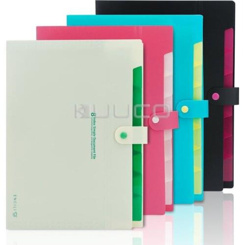 4 PCS/LOT Expanding File Folde/File Organizer/File Folder/Storage folder/File Bag for home/office/school and business trip etc