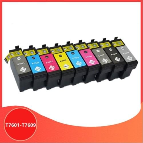 9 Colors 7601 T7601 T7602 T7603 T7604 T7605 T7609 Compatible ink Cartridge Full Ink For Epson SURECOLOR SC-P600 printer