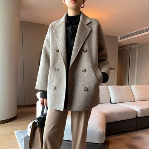 BARESKIY Women's Plaid Coats