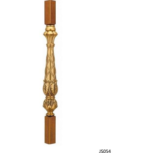 Freeshipping 950mm JS054 Column Customade Floor Mount Newel Handrail Armrest Post Pillar Pole for Staircase