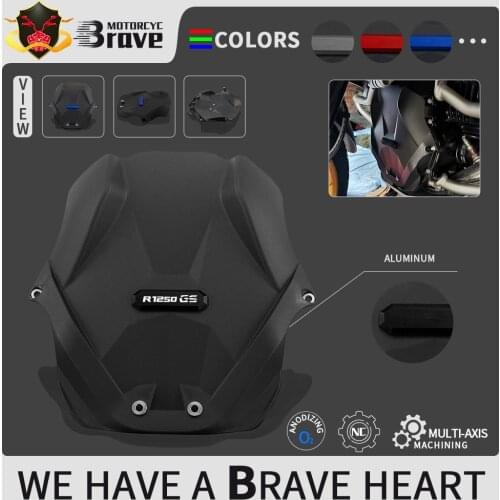 Black For BMW R1250GS / Adventure 2019 2020 R 1250 GS ADV R1250GSA R1250 GSA Motorcycle Skid Plate Engine Guard Cover Protector