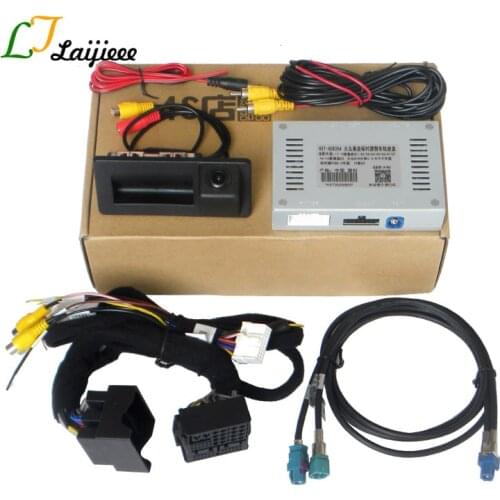 For Audi A3 S3 8V A4 B9 8W Q2 Q3 F3 AT MIB System OEM Screen Upgrade Front Rear View Backup Reverse Camera Interface Decoder