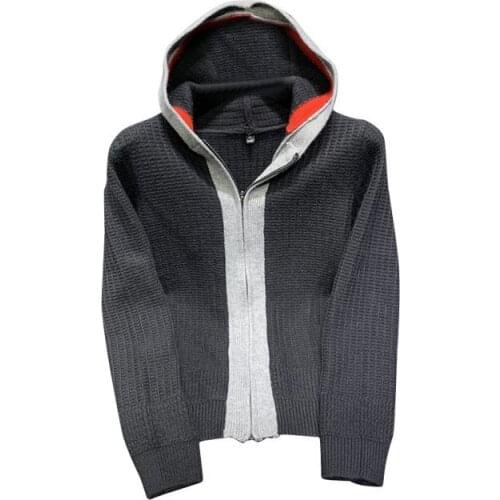 Honey Anchor Men's Cardigans With A Hood