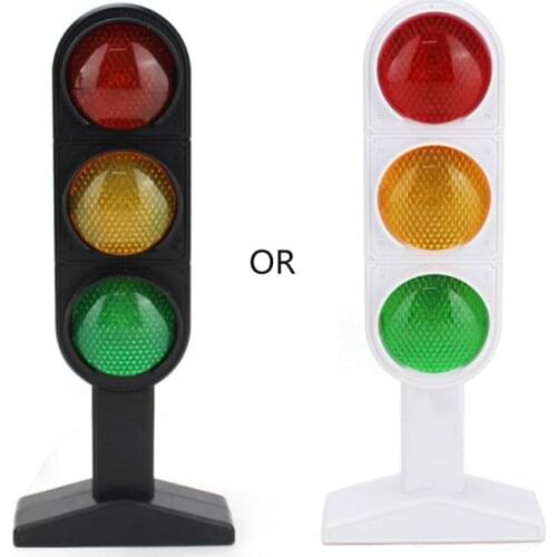 Simulation Traffic Light Educational Toy Imitation Scene Sound Kids Puzzle Toys