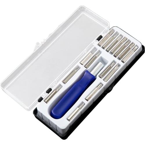 16 in 1 Screwdriver Set Precision Screw Driver Kit Torx Hex Bit Handle Phone Mobile Car Camera Drone Maintenance Hand Tools Set