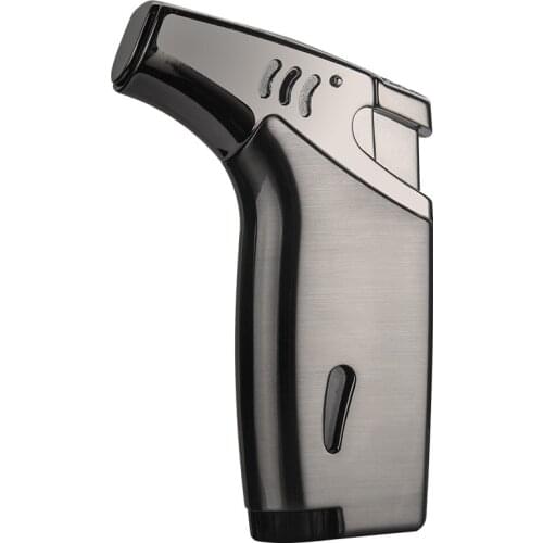 Outdoor Elbow Lighter Torch Turbo Cigar Lighter Jet Butane Gas Cigarette 1300 C Spray Gun Windproof Metal Pipe Lighter Men Gift