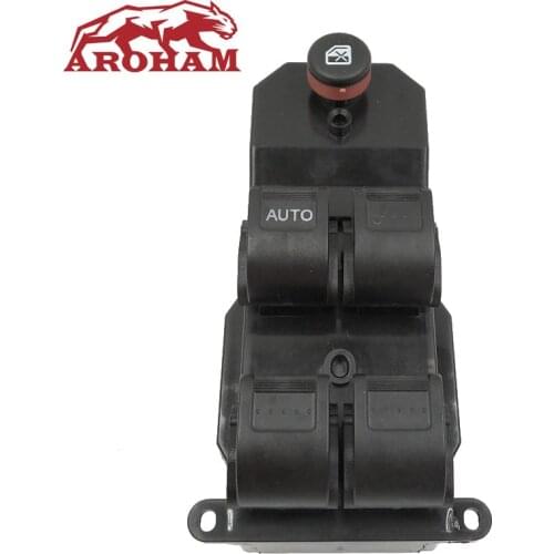 New 35760-S9A-G042A 35760-S9A-G042 Black Electric Power Window Switch For Honda CRV CR-V 2002-2006 Civic 2001-2005 35760S9AG042A