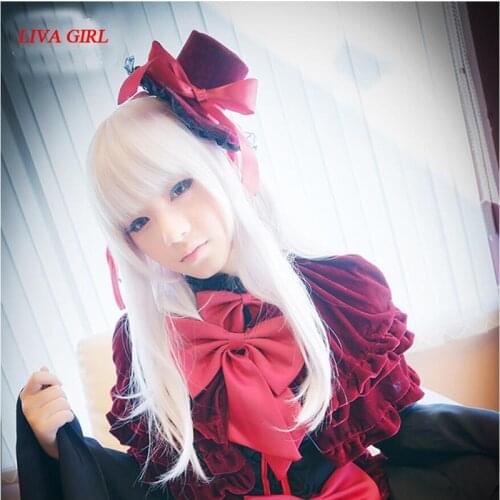 LIVA GIRL Anna Kushina Cosplay Wig K anime K-Project Costume Play Wigs Halloween Costumes Hair 1076