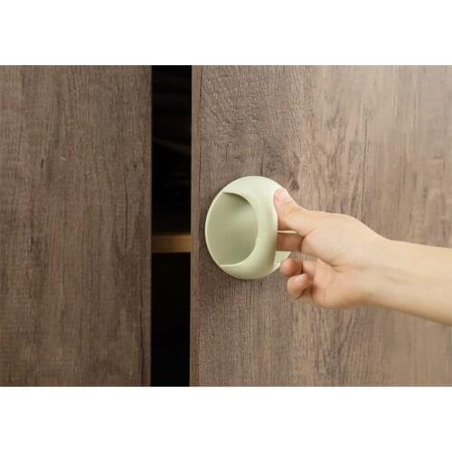 Glass window sliding door strong and seamless adhesive auxiliary handle household refrigerator cabinet suction cup handle