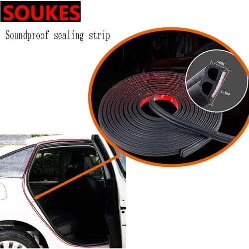 200cm Rubber Car Door Edge Trim Sealing Strip Sticker For Volvo S60 XC90 V40 V70 V50 V60 S40 S80 XC60 XC70 Nissan Qashqai