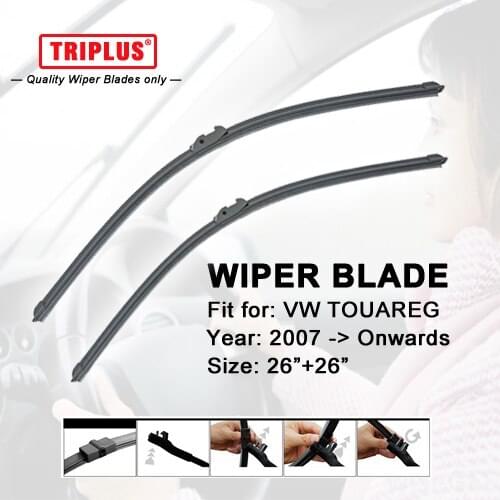 Wiper Blade for VW TOUAREG (2007-Onwards) 1set 26"+26"