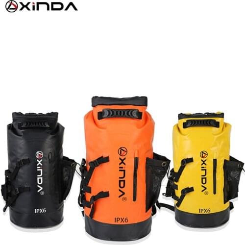Xinda Outdoor Mountain Stream Bag Portable Folding Waterproof Backpack For Caving Canyoning Rock Climbing Rescue Boating Camping
