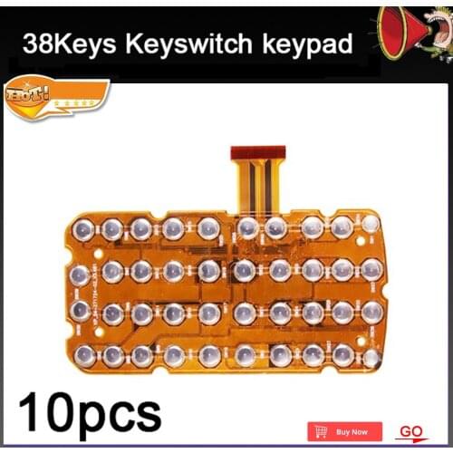 10PCS New Myler Keyswitch (38Keys) For Symbol MC3000 MC3070 MC3090 MC3190 MC32N0-G MC32N0-R MC32N0-S scanner