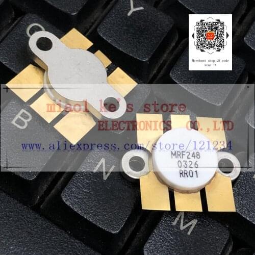 100%Original: MRF248 mrf248 [ 80W 175MHz CASE 316-01 ] NPN SILICON RF POWER TRANSISTOR