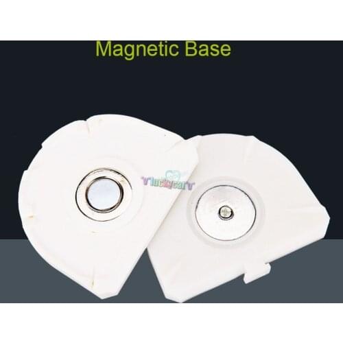 20 PCS Dental Lab Semicircle shape Amann Girrbach Plastic Plate Disposable With Metal Sheet Magnetic Base Recyclable On Pindex