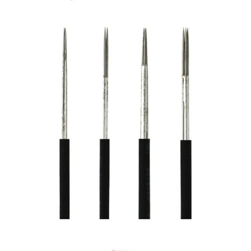 50pcs 3pin/5pin Eyebrow Microblading Needles Manual Needle Fog Eyebrow Blade Round Needles Permanent Makeup