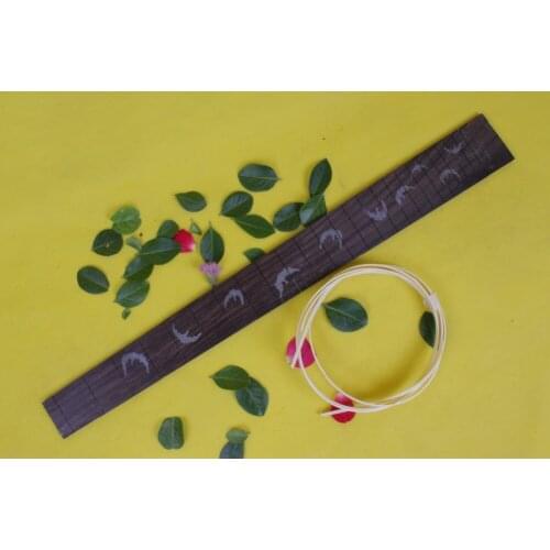 Guitar Accessories 1 x 25.5"electric Guitar Fretboard electric guitar rose Wood Fretboard Parts 00-26 # inlay