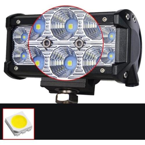 Car Accessories 36w Double Row Led Strip Light Led Work Light Car Dome Light Car Inspection Light