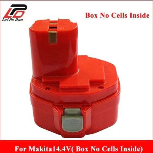 Rechargeable Battery case for Makita NI-MH NI-CD 14.4v Plastic Shell( Box No Cells Inside)