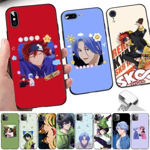 TOPLBPCS SK8 the Infinity REKI Anime Phone Case for iPhone 11 12 pro XS MAX 8 7 6 6S Plus X 5S SE 2020 XR case