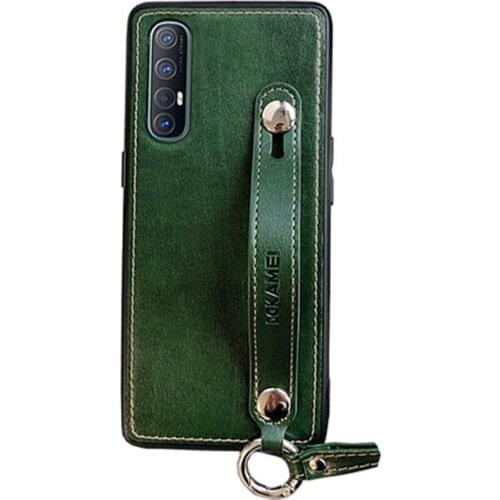 For OPPO Reno 4 3 2 Pro ACE A11X A91 2Z PU Leather Crossbody Wallet Holder Buckle Bracket Shoulder Bag Lanyard Case Cover Fundas
