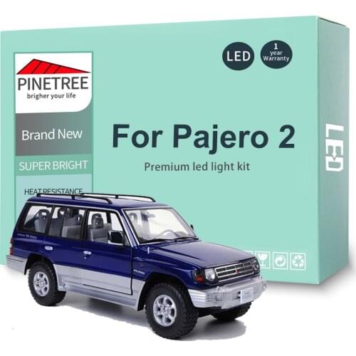 Led Interior Light Kit For Mitsubishi Montero Shogun Pajero 2 V31 V32 V33 (1990-1999) Led Bulbs Canbus No Error