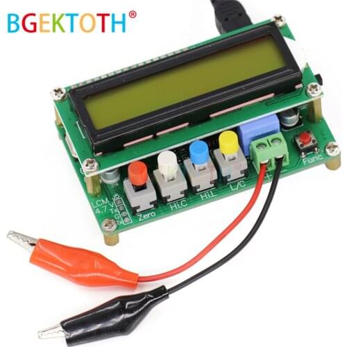 LC100-A Digital LCD High Precision Inductance Capacitance L/C Meter Capacitor Test Instruments