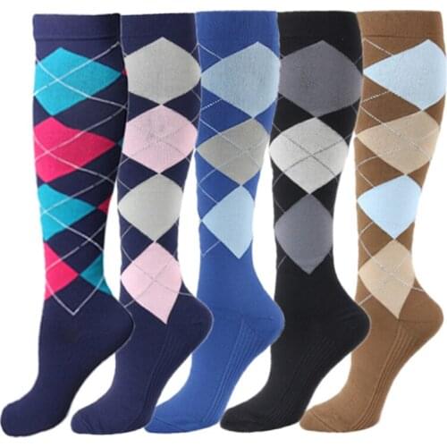 New Sports Compression Socks For Women Man Casual Premium Stylish Breathable Anti-friction Stockings Calcetines Mujer 2021