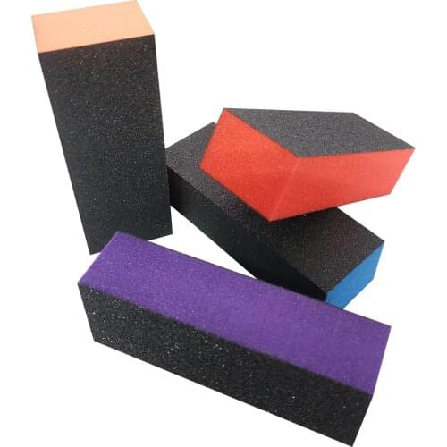 1 Piece Sponge Nail File Sanding Buffing Nail Polisher Polish Buffer Buffing Block Suitable for Professional Salon or Home Use