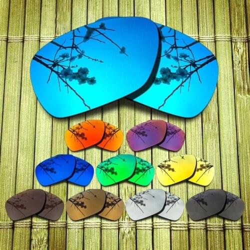 Polarized Replacement Lense For-Oakley Inmate Sunglasses Frame True Color Mirrored Coating - Options