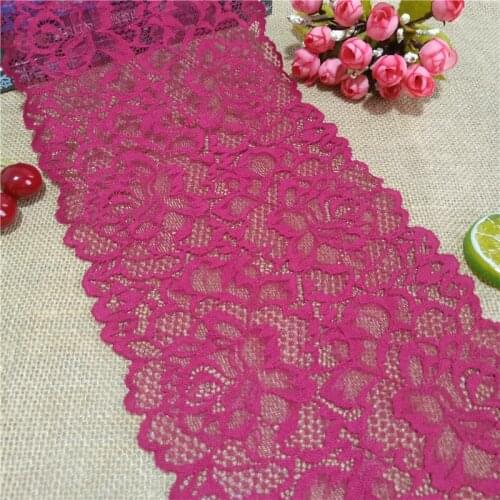 E3567 18.5CM wide Spandex Elastic lace, suitable for Clothing home wear