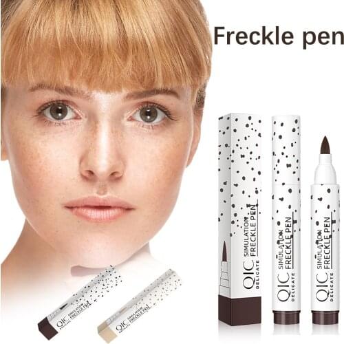 Faux Freckle Pen Dot Spot Pen Natural Makeup Freckle Pen Makeup Faux Freckle Provides Long-wearing Beauty Marks Never Looks 3ml