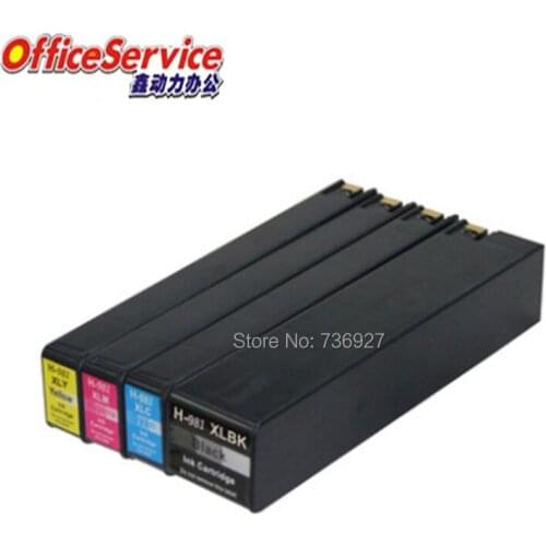 Compatible Ink Cartridge For HP981 981A ,suit for PageWide Enterprise Color 556xh 586dn 586f E58650dn E55650 printer