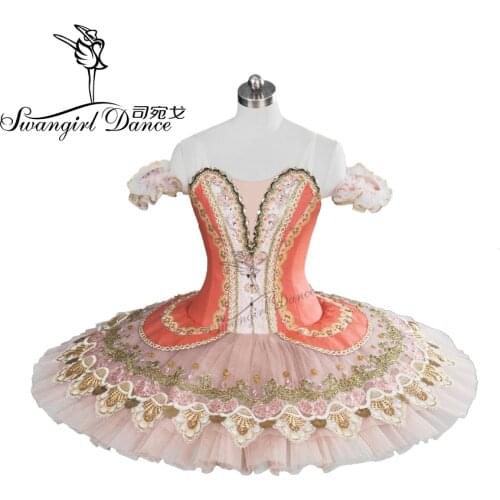 High quality rude pink professional tutu pancake tutu classical ballet tutu ballerina tutuBT9098