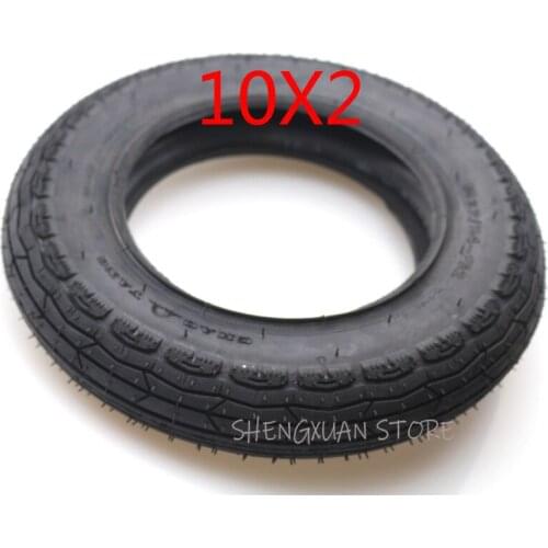 10x2 tyre fit mini scooter with butyl inner tube good quality/Pneu 54-152 model 10" rim tyre model free shipping